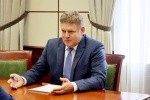 Встреча с полномочным представителем Президента Российской Федерации в Сибирском федеральном округе Анатолием Серышевым.